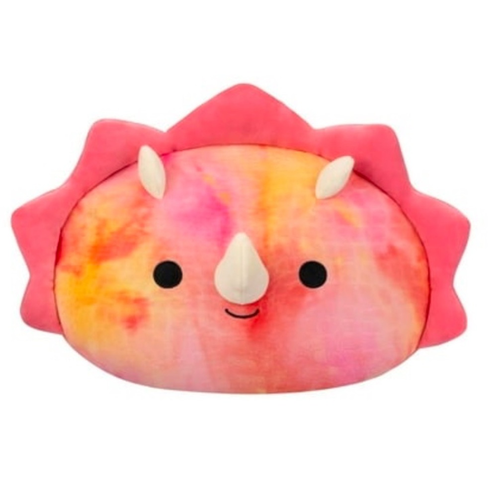 NWT Squishmallows Stackable Plush Trinity the Triceratops 8